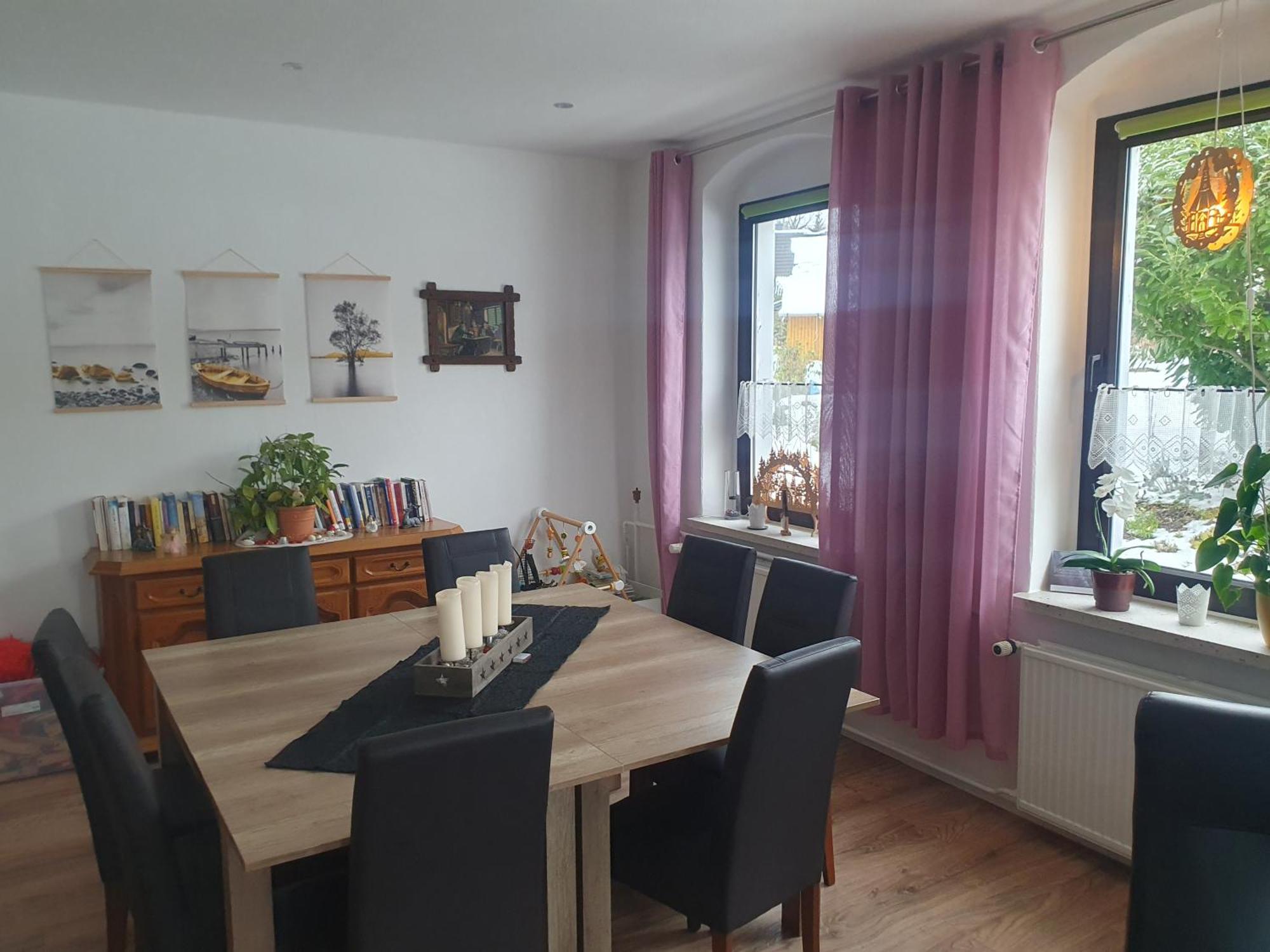 Familienfreundliche Ferienwohnung Erzgebirge Schneeberg  Eksteriør billede
